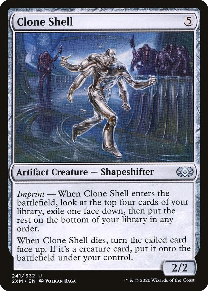 Clone Shell Double Masters 241 MTG LP
