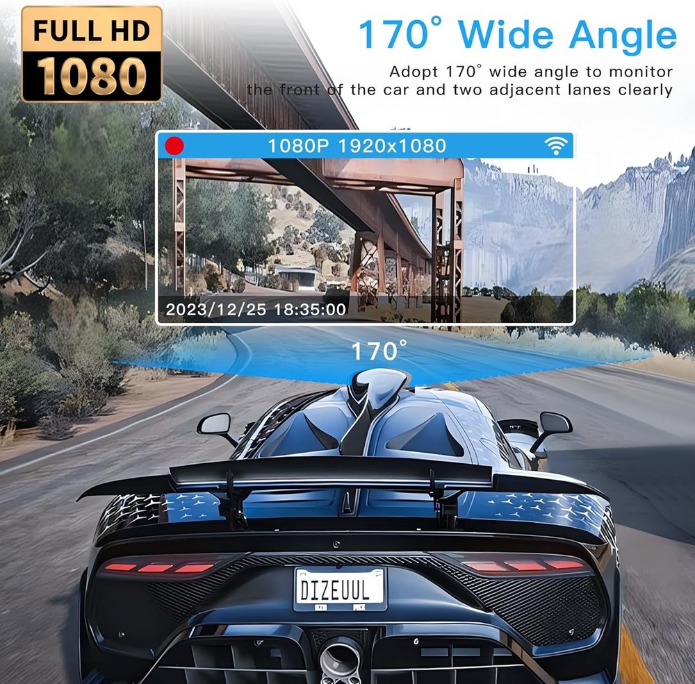 WiFi & App Control Dash Camera