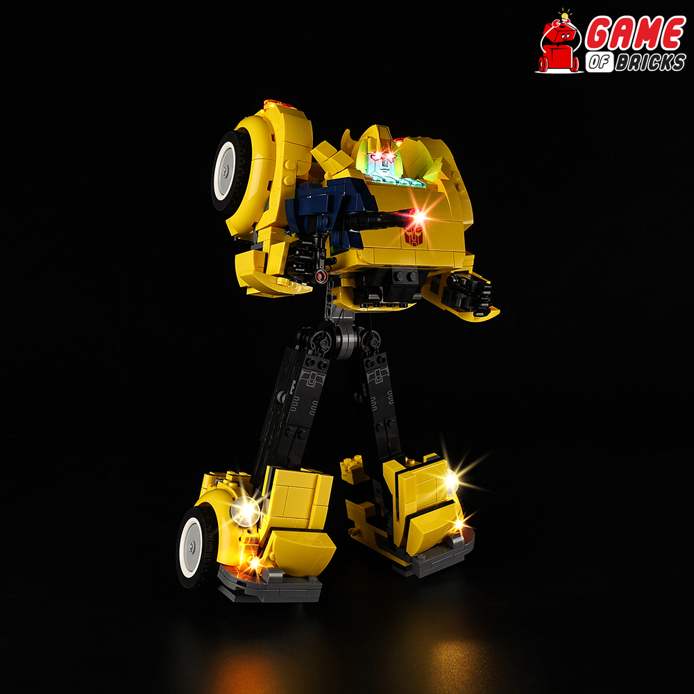LED Light Kit for Bumblebee - Compatible with LEGO® 10338 set
