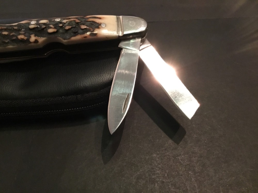 Custom William Stoddart 3bld Whittler Lockback Slipjoint Folder Folding Knife