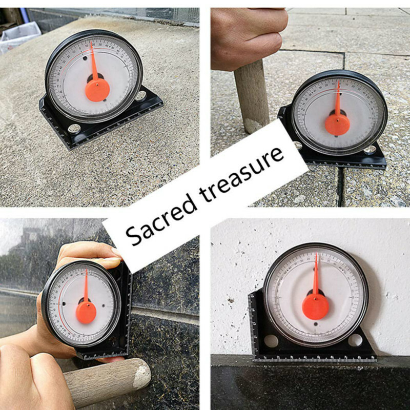 Slope Inclinometer Level Angle Finder Measuring Gauging Tools Magnetic Base