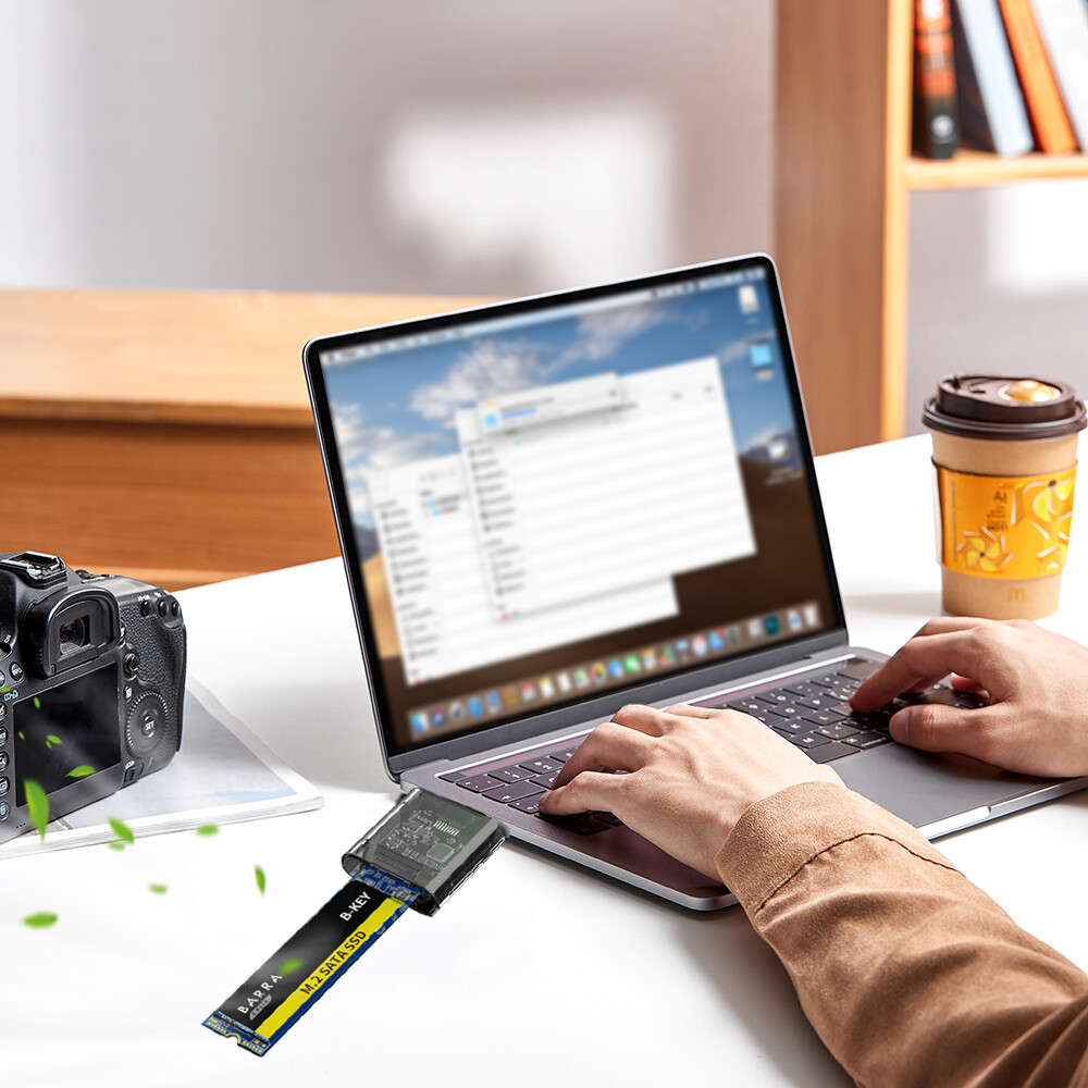 M.2 NGFF SSD SATA TO USB 3.0 Solid State External Enclosure Storage Case Adapter