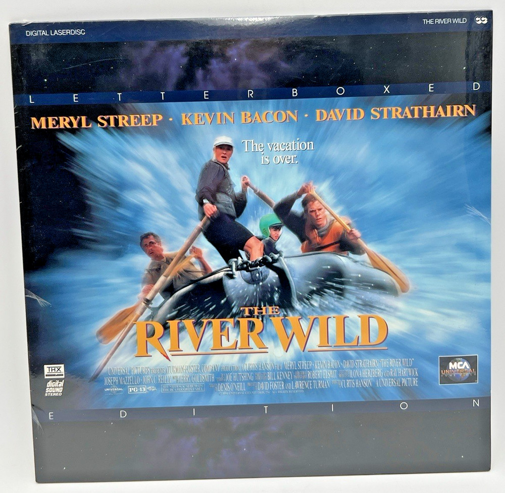 (7) NEW SEALED LASERDISC LD- STARGATE, RIVER WILD, OUTBREAK, UNDER FIRE