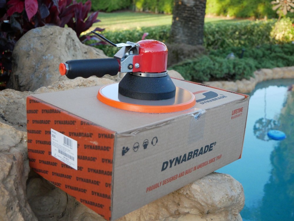 Dynabrade 900 8" Random Orbital Sander with Vinyl Pad