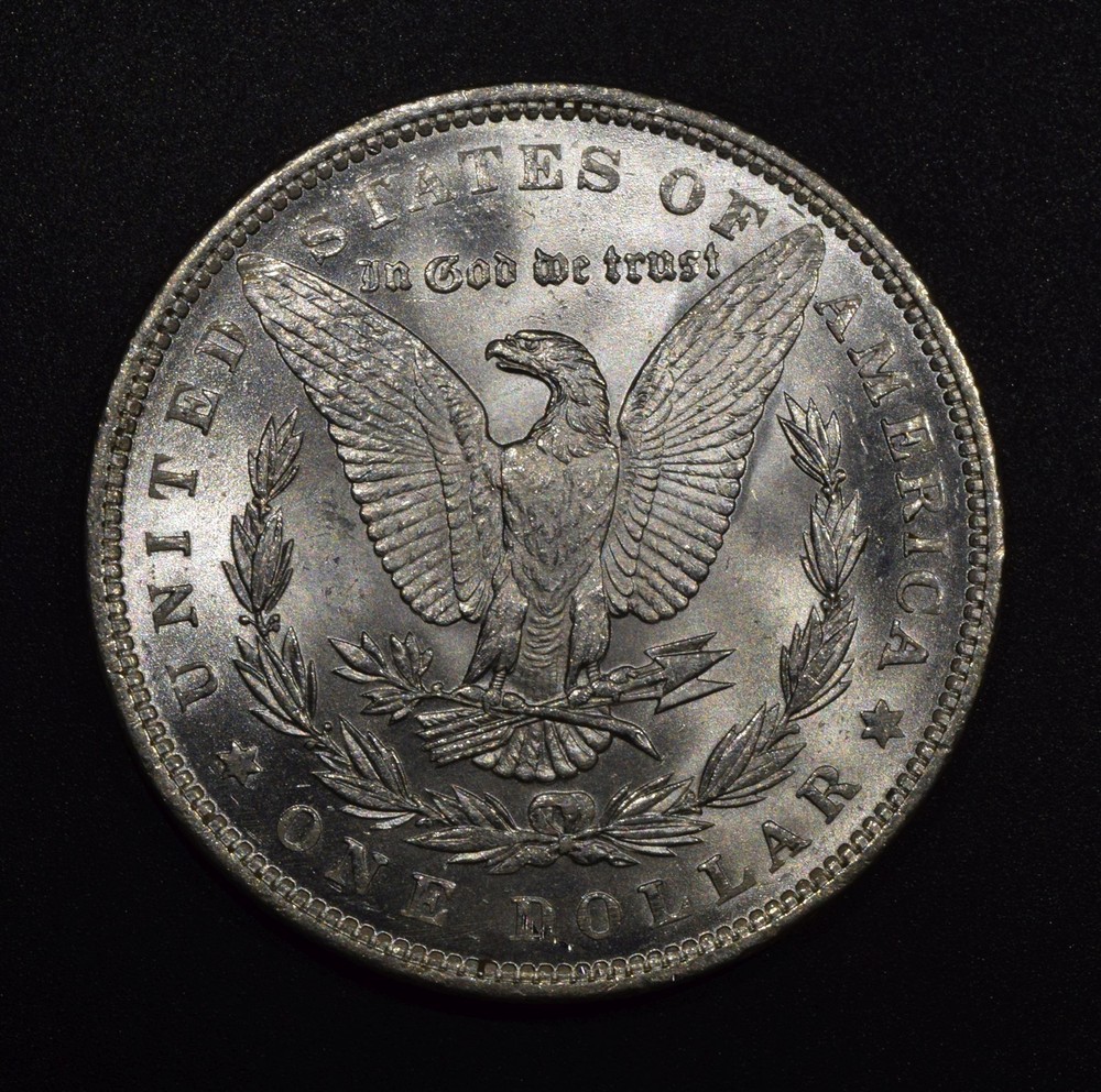1890 Morgan Silver Dollar "VCH BU"