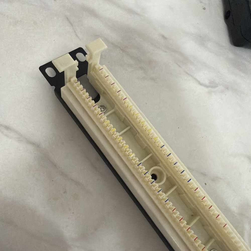1U 19" 110-type 100 pair Telephone Patch Panel