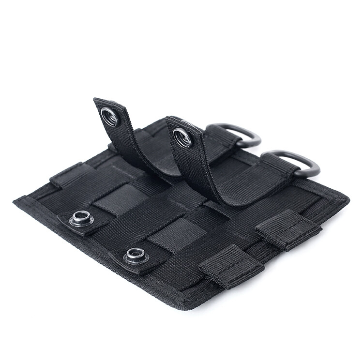 Tactical MOLLE Hook and Loop Nylon Attachement Mounting Placard Platform panel