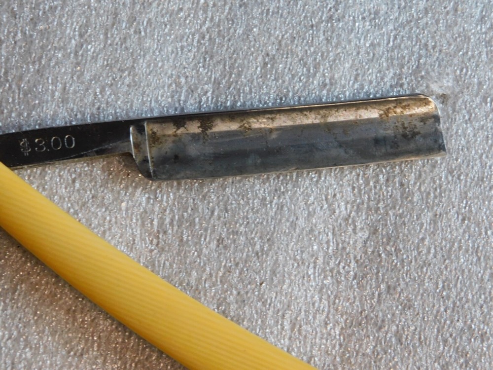 Old Genco De Roma $3.00 Straight Razor