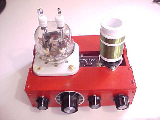 832 TWINPLEX AM BROADCAST & SHORTWAVE REGENERATIVE RECEIVER (SCHEMATIC ONLY)