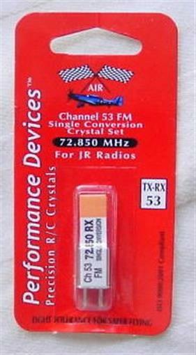 JR Single Conversion 72Mhz FM Crystal Set (Channel 53)