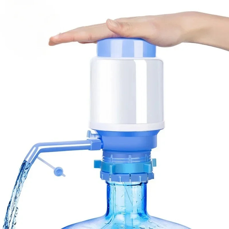 5 Gallon Bottled Drinking Water Manual Hand Press Pump Dispenser Home Office