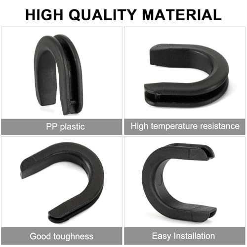Sissy Bar Backrest Luggage Rack Side Panel Bracket Grommet, Motorcycle Side