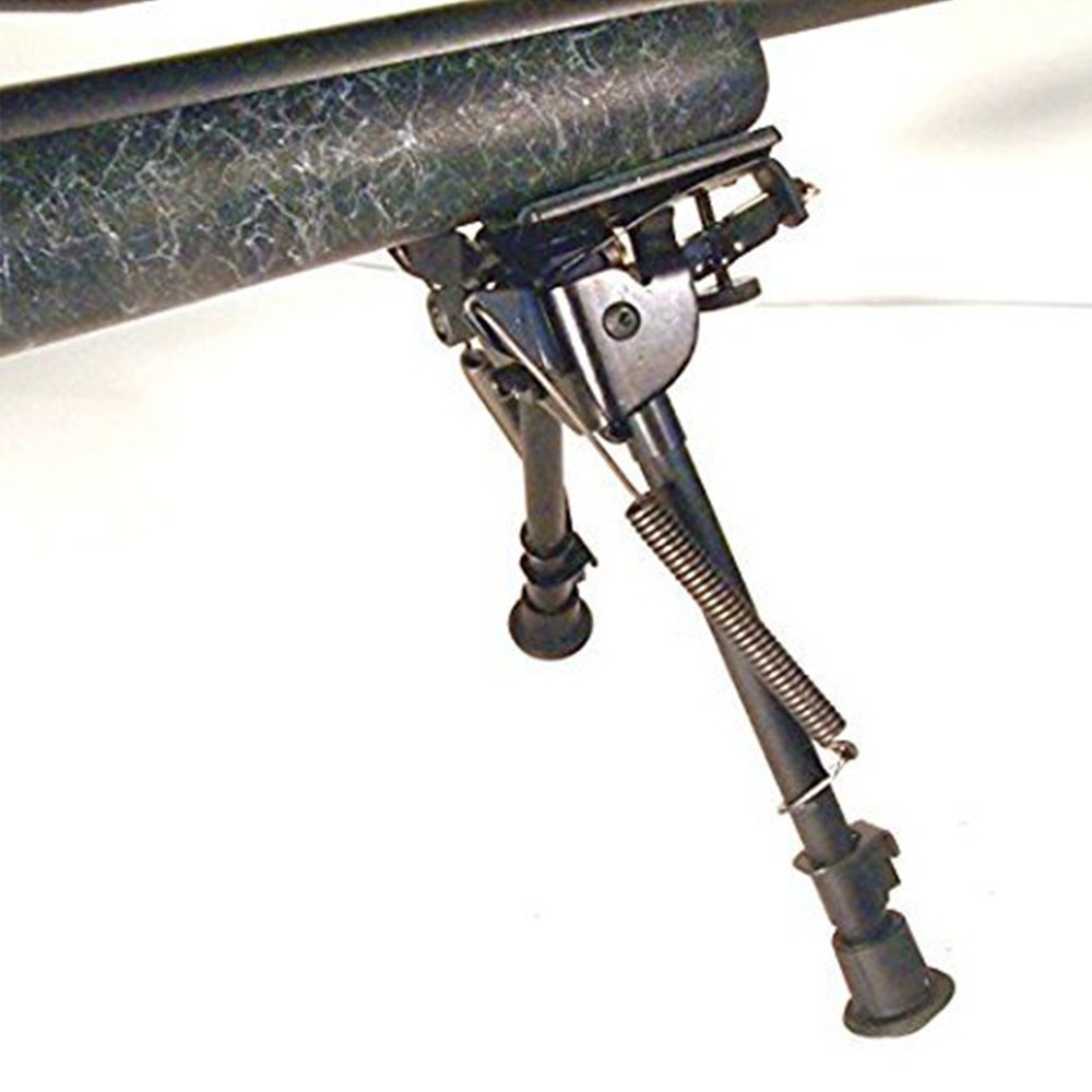 Rifle Bipod 6- 9'' Adjustable Spring Return Sling Swivel Hunting Bipods Shooting