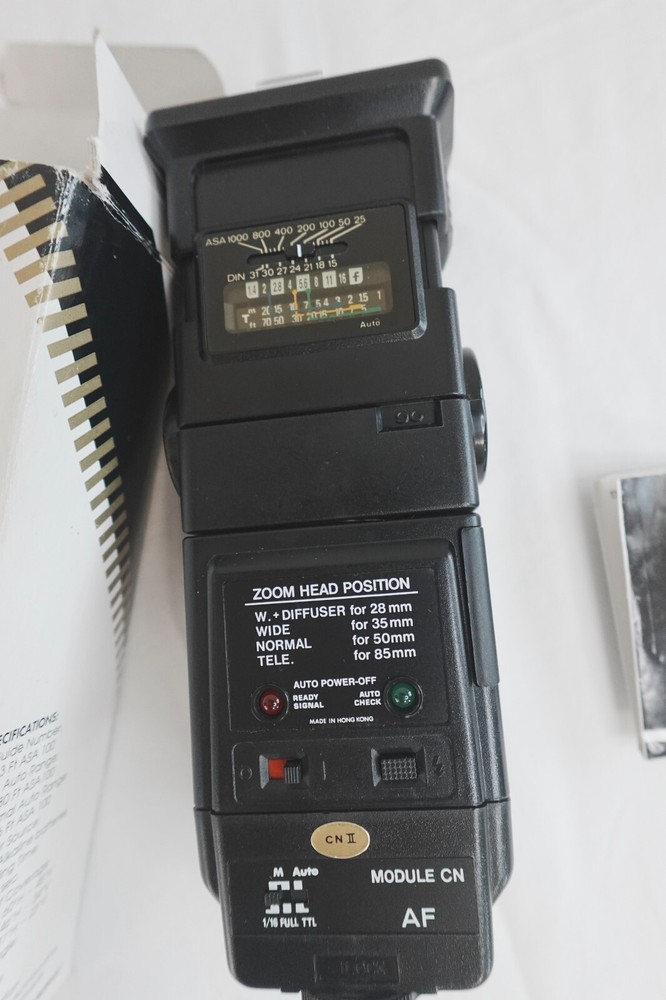 Promaster FTD 5000 Flash + FTA 5000 AF Module TTL Shoe Mount Tested