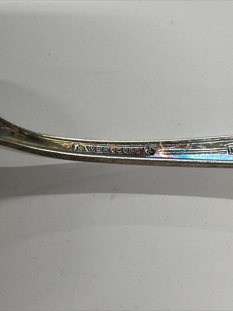 Wm. Rogers Silver IS 7 1/4 inch Serving Spoon