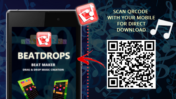 BeatDrops Music and Ringtones Maker App