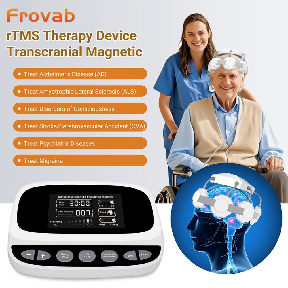 rTMS Magnetic Therapy Instrument for Focus, Relaxation & Brain Support