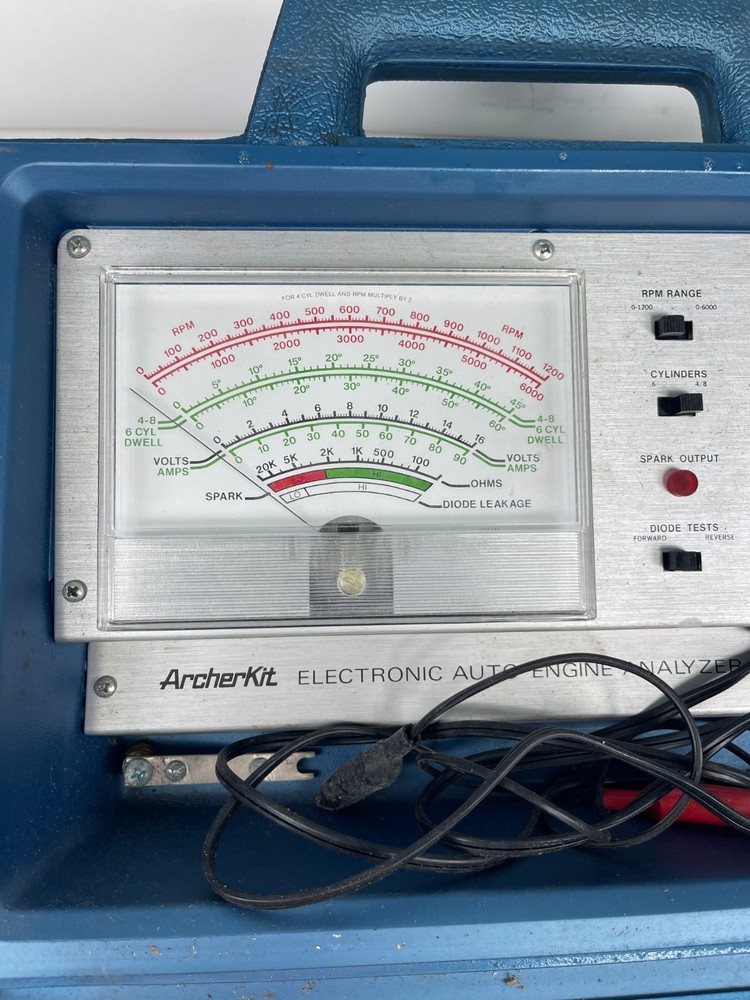 ArcherKit Electronic Engine Analyzer Kit 28-4017 Vintage Tested Working