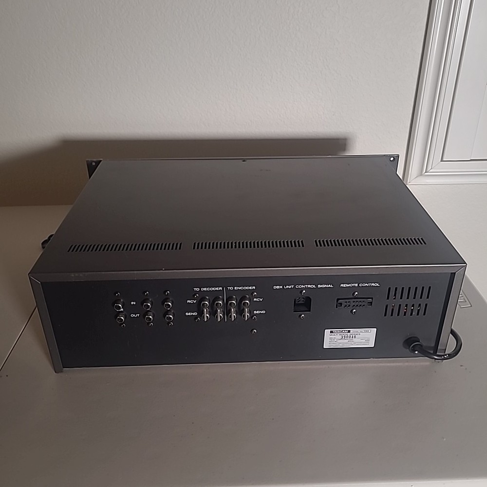 Tascam 133 Multi Image Cassette Deck Tape Player Recorder Rackmount Untested