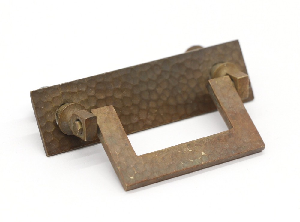 Arts & Crafts 3.5 in. Brass Drawer Pull