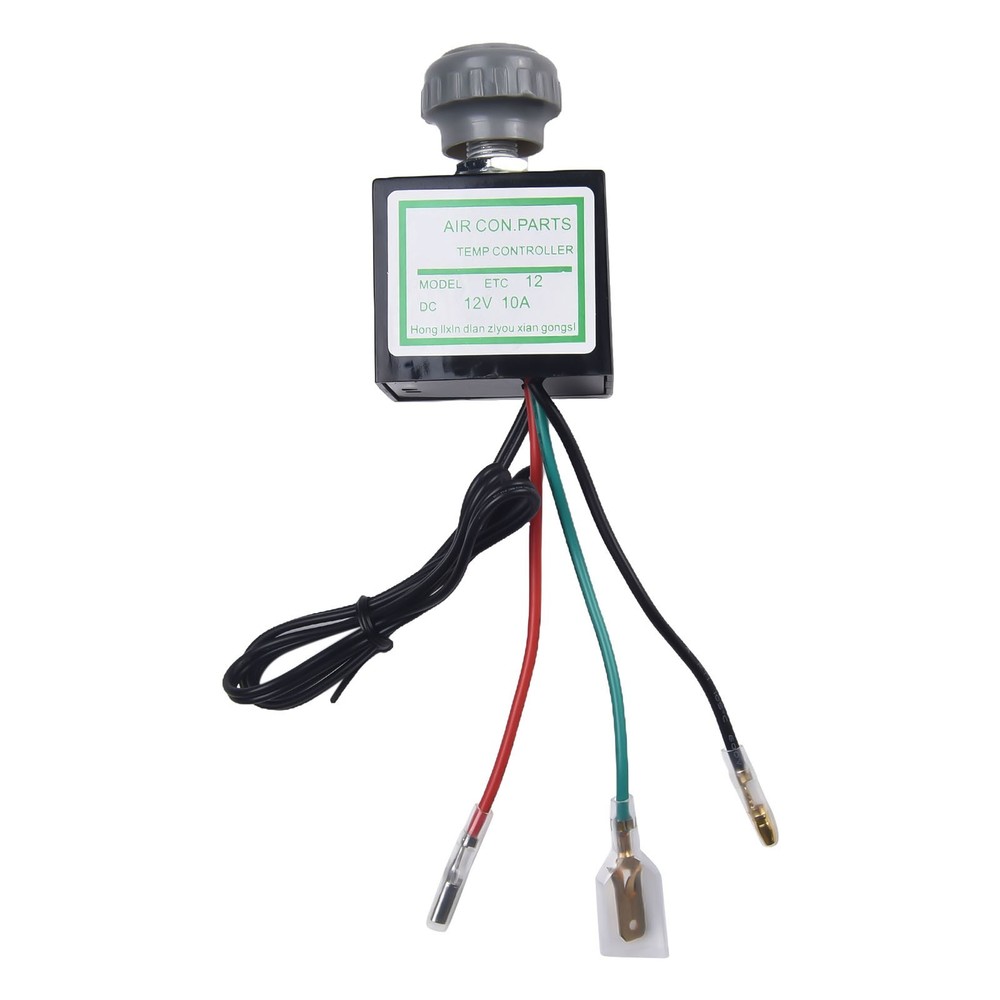 Car Air Conditioner Electronic Temperature Control ABS Material 12V 10A
