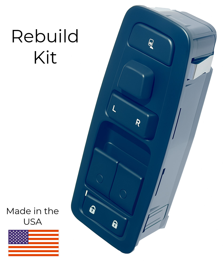 Window Switch Kit | Kenworth & Peterbilt P21-1049-1202 and Q27-6081-1203