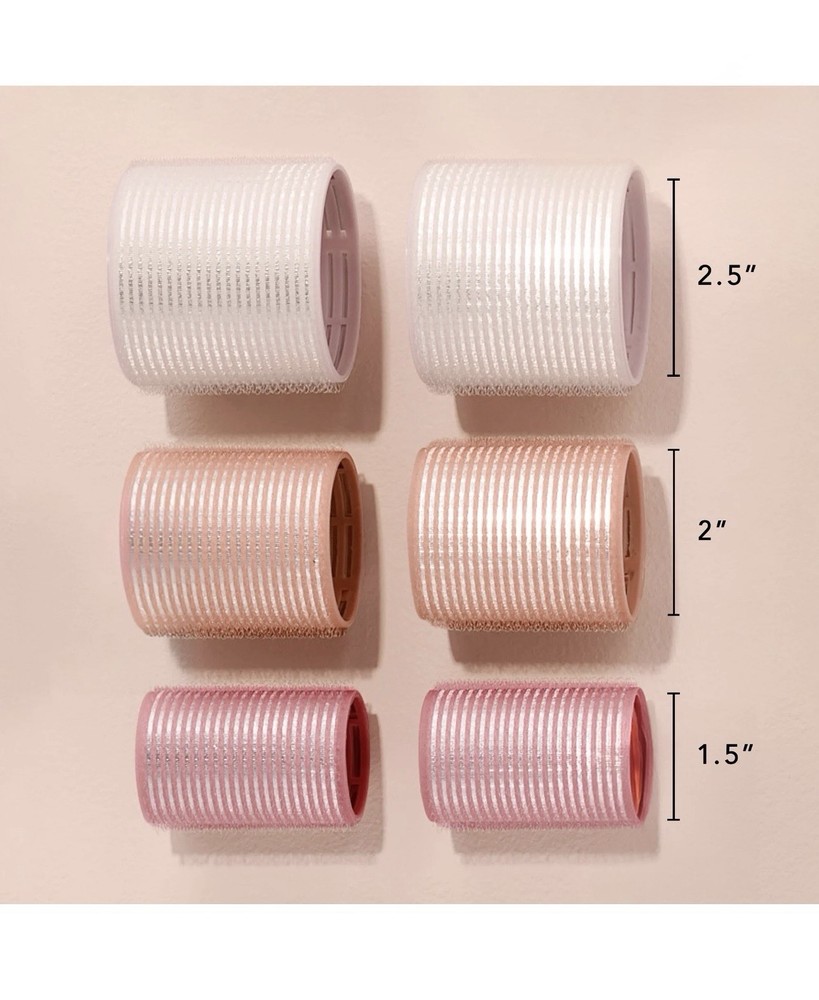 The Hair Edit Ceramic Volumizing Rollers - 9 Rollers