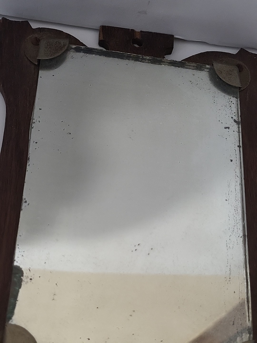 1920's ? SCARCE Reagor Spring ,Texas Cotton Gin Advertising, Mirror/ Wood Sign