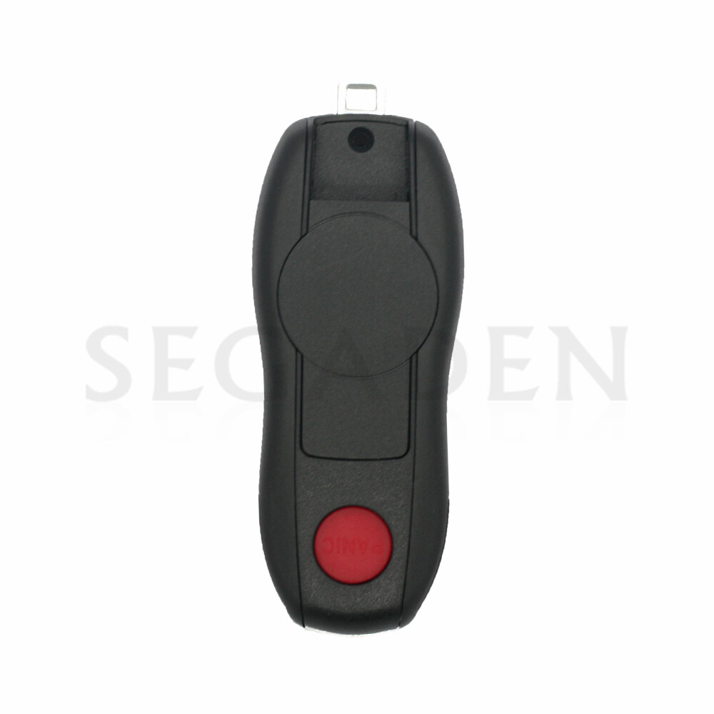 Remote Smart Key Case Shell fit for PORSCHE 911 Cayenne Macan 5 Button w/ Panic