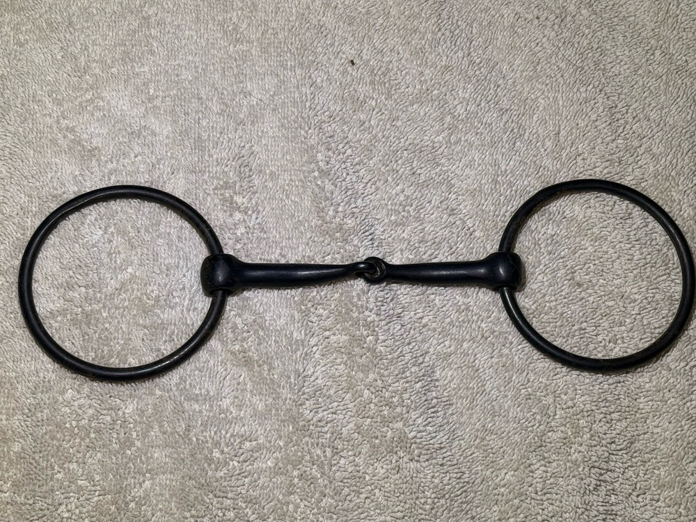 Snaffle Horse Bit 4.50 Inch Loose Ring Thin Snaffle Bit