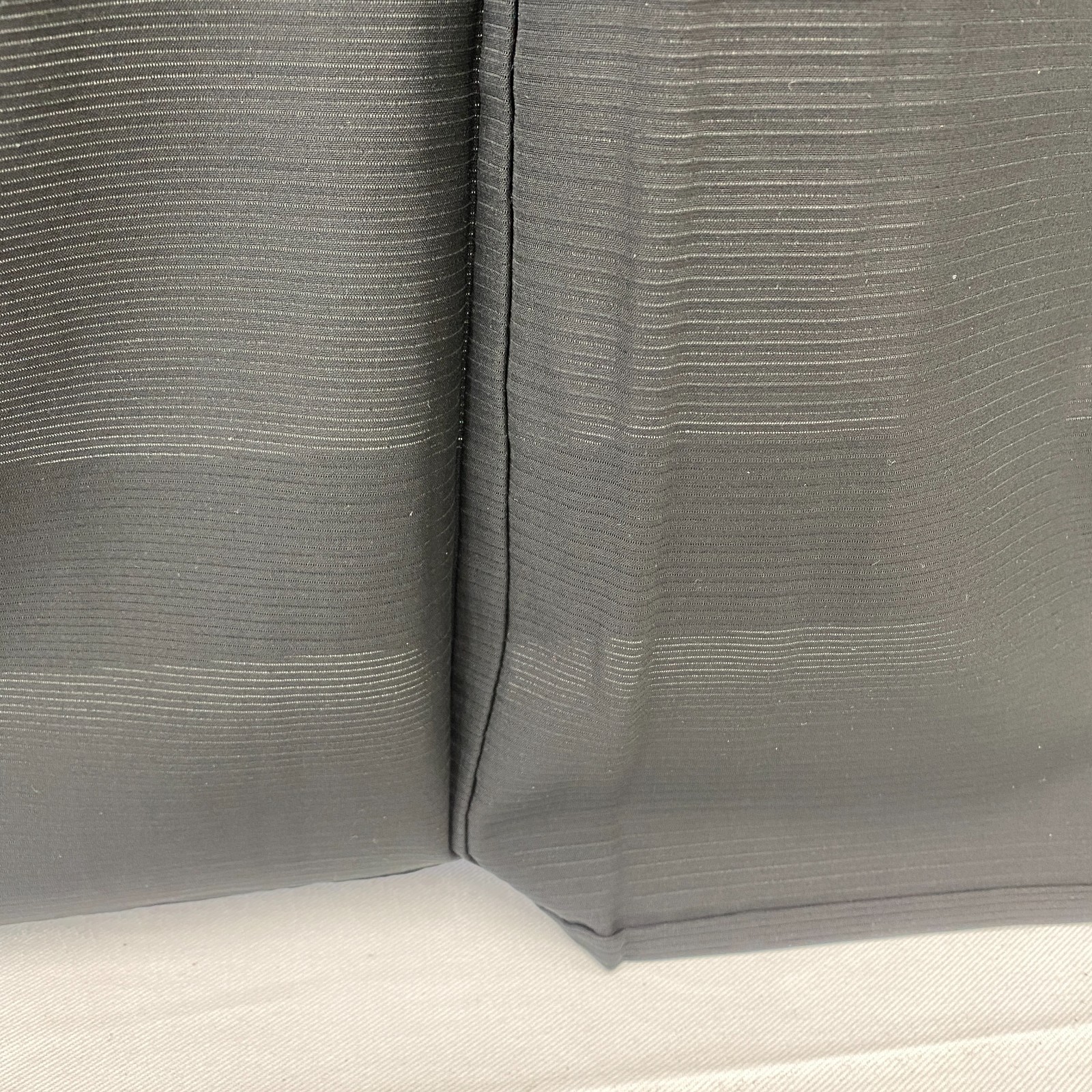 Japanese Vintage Kimono Silk Black Tomesode No Lining Family crest Length 64 in