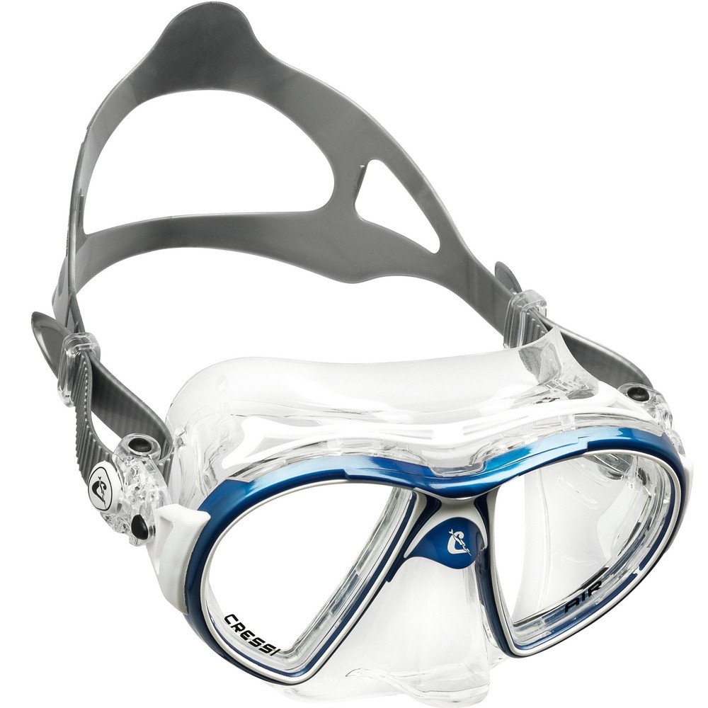 Open Box Cressi Scuba Mask-Blue / White