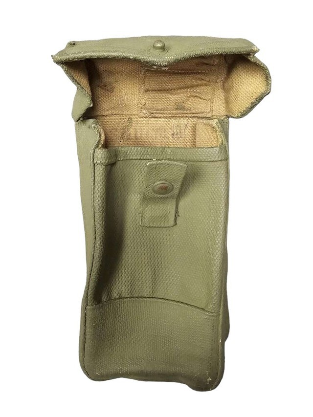 WW2 Canadian Armed Forces Pattern 37 Basic Pouch - Green Blanco