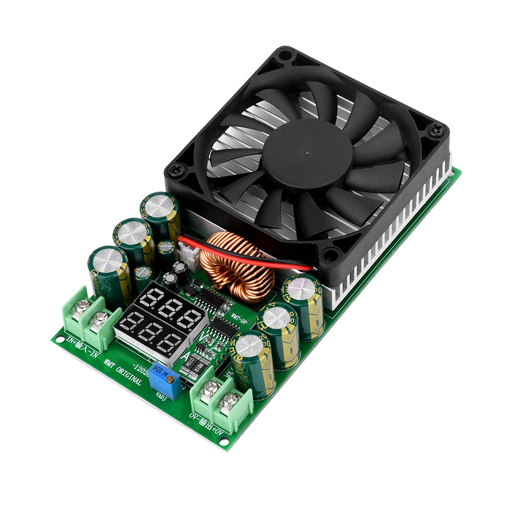 DC-DC 600W High Power Adjustable Buck Module 25-120V to 1.2-75V Step Down Module