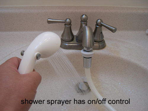 Portable Shower | Wheelchair-accessible Showers | LiteShower Standard Model