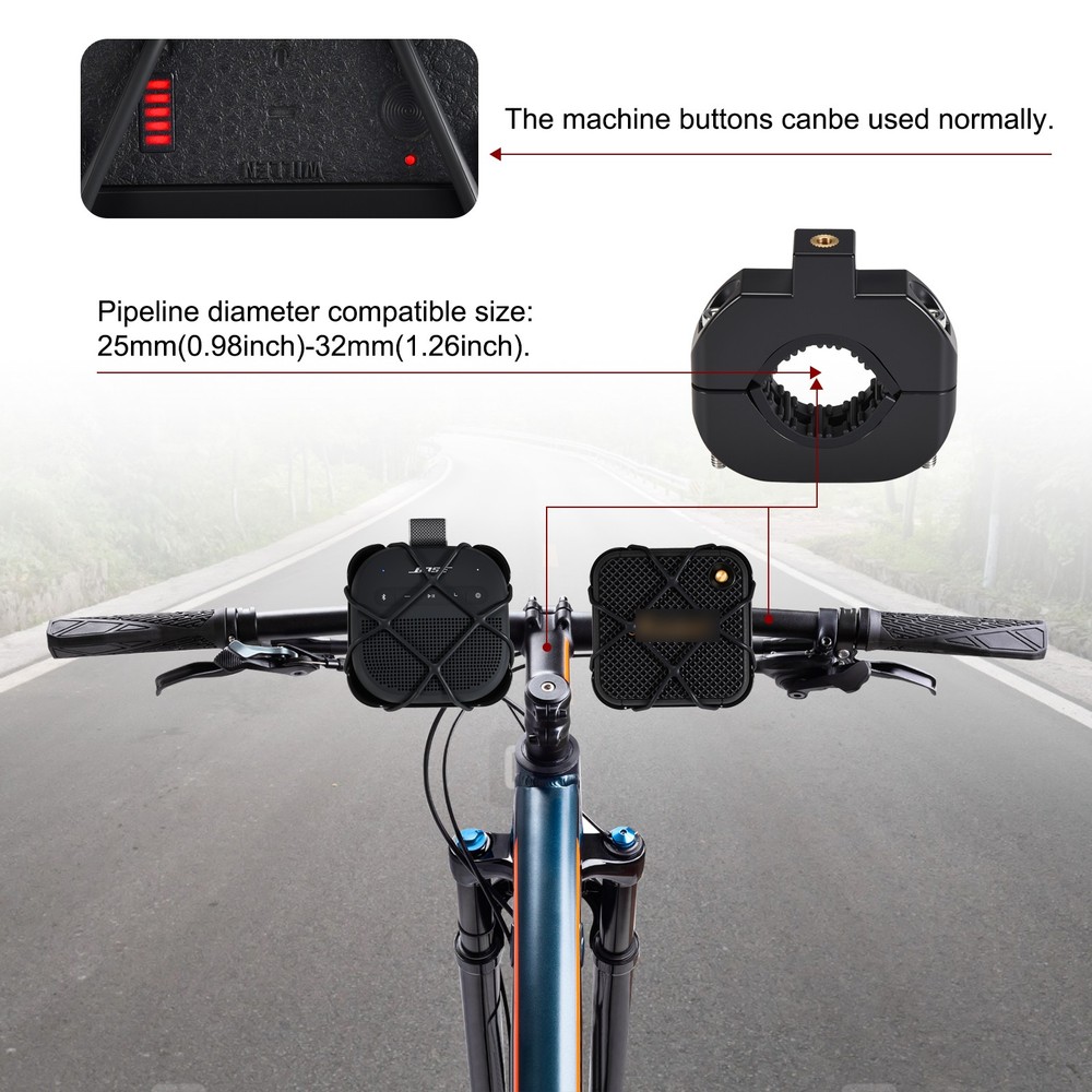Mount for Bose SoundLink Micro 2 Micro Marshall WILLEN 2 WILLEN Speaker Bicycle