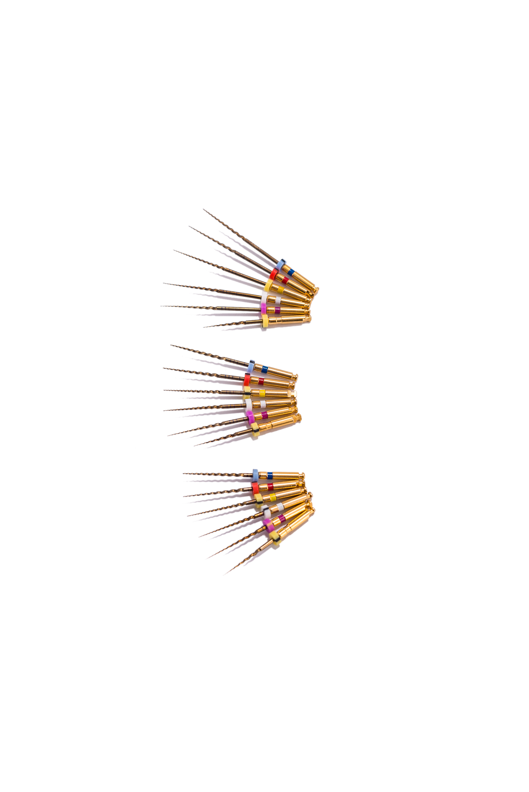 6pcs Dental Endo Rotary Files X-Pro Gold Taper SX-F3 25MM NITI root canal Files