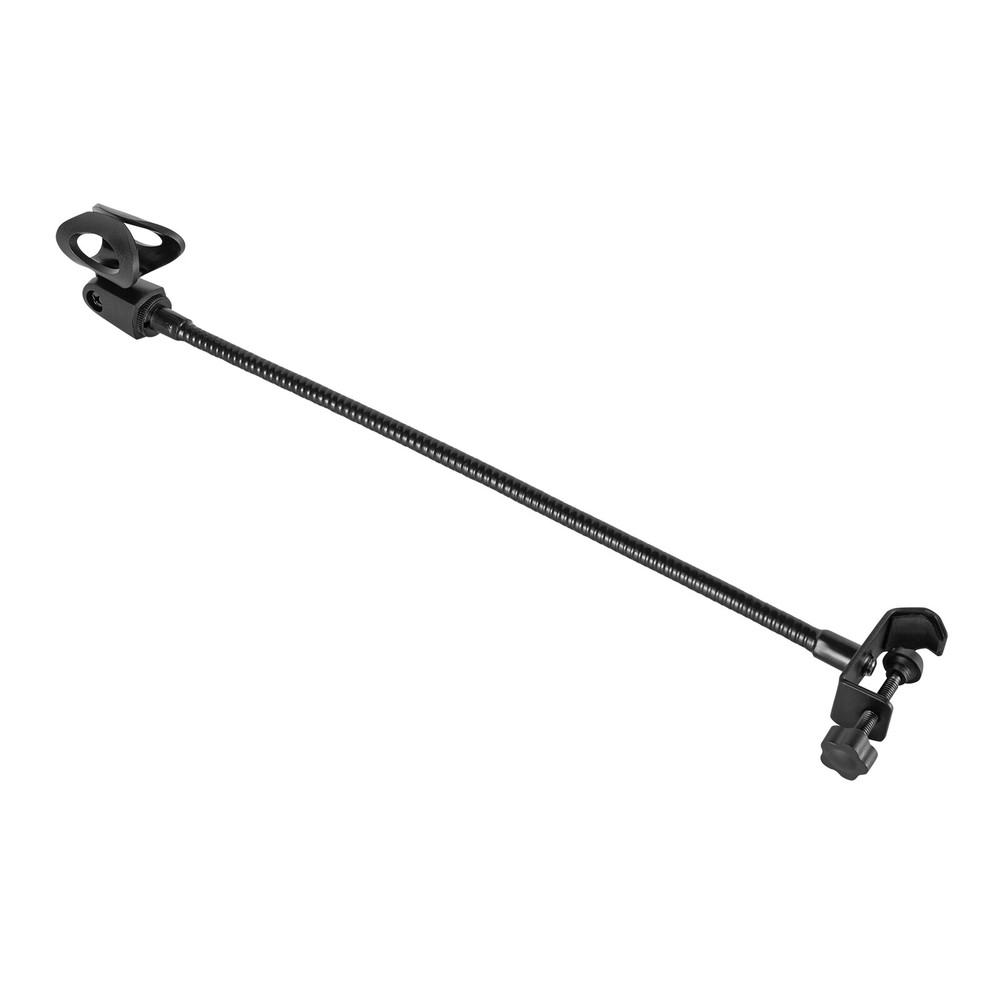 Adjustable Microphone Stand Black with Desk Clamp for Radio Broadcasting