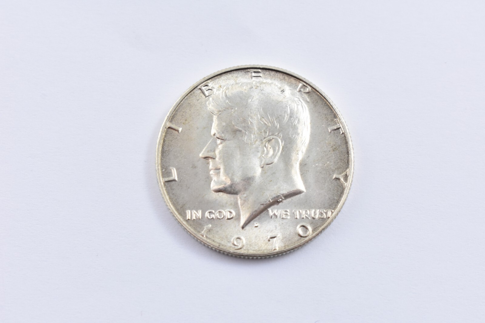 1970-D Kennedy Half Dollar - Choice Uncirculated BU - Key Date 40% Silver