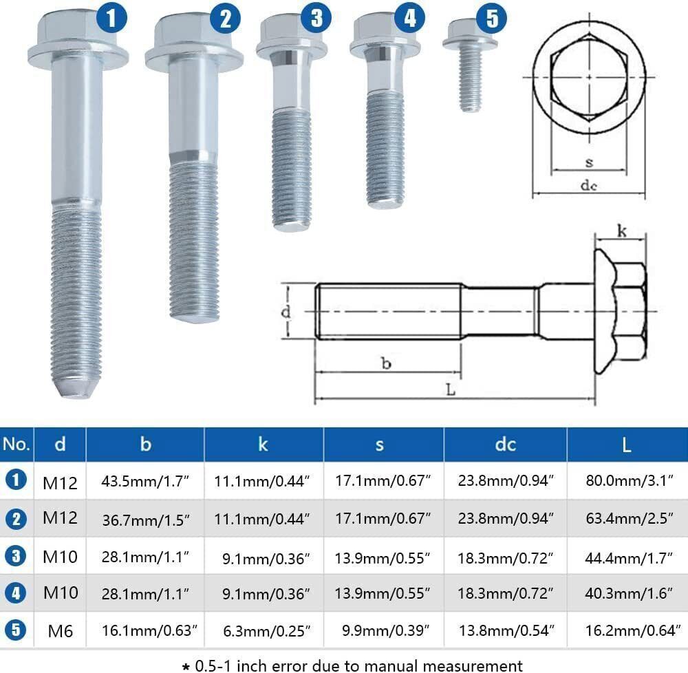 Transmission Bolt Kit for Honda Acura Swap Civic TSX RSX K20 K24 K-Series NEW