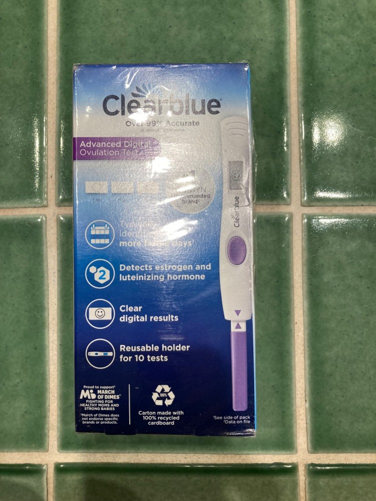 Clearblue Advanced ovulation predictor 10ct. Ex02/28