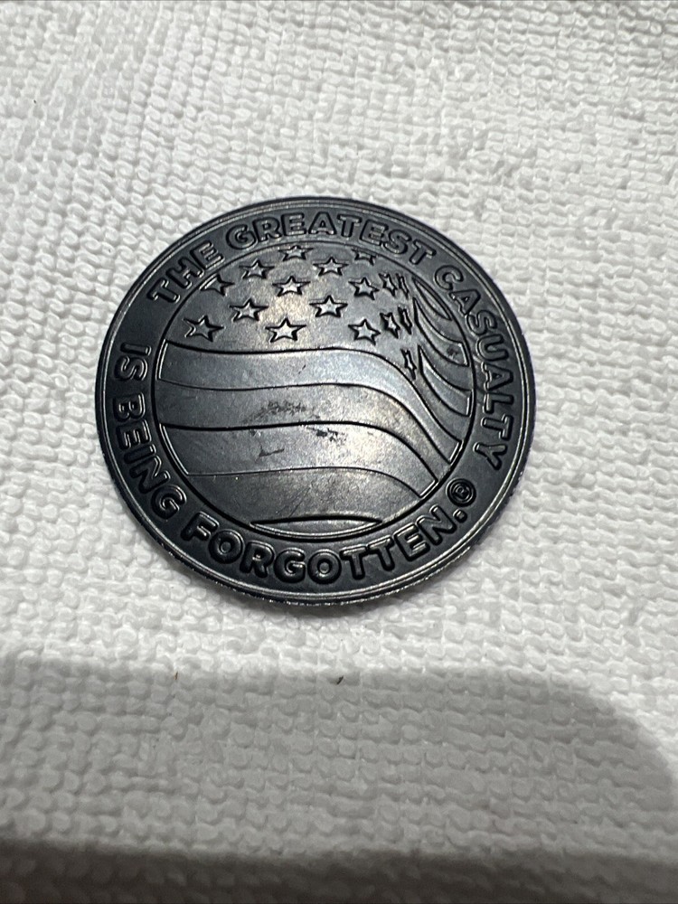 2021 -WOUNDED WARRIOR PROJECT EXCULSIVE - Challenge Coin Token