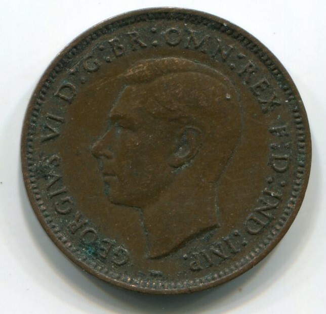 Foreign Coin - Great Britain - One Farthing 1937