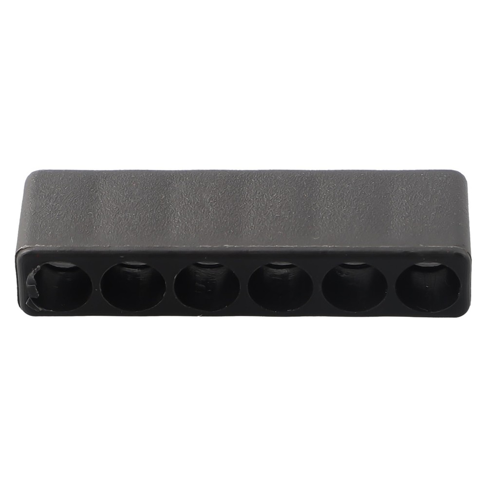 Versatile Screwdriver Bit Organizer with 6 Holes Suitable for 5 Hex Shank Bits