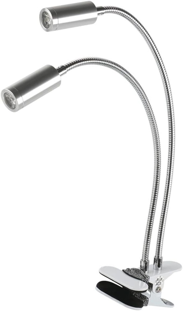 LED Clamp Microscope Illuminator Adjustable Side Spotlight Lamp Fill Light Lamp