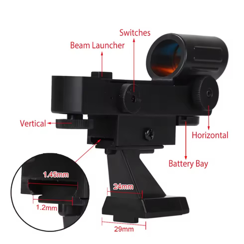 Celestron Red Dot Finder Pointer Star 80EQ SE SLT Series Telescope Accessories