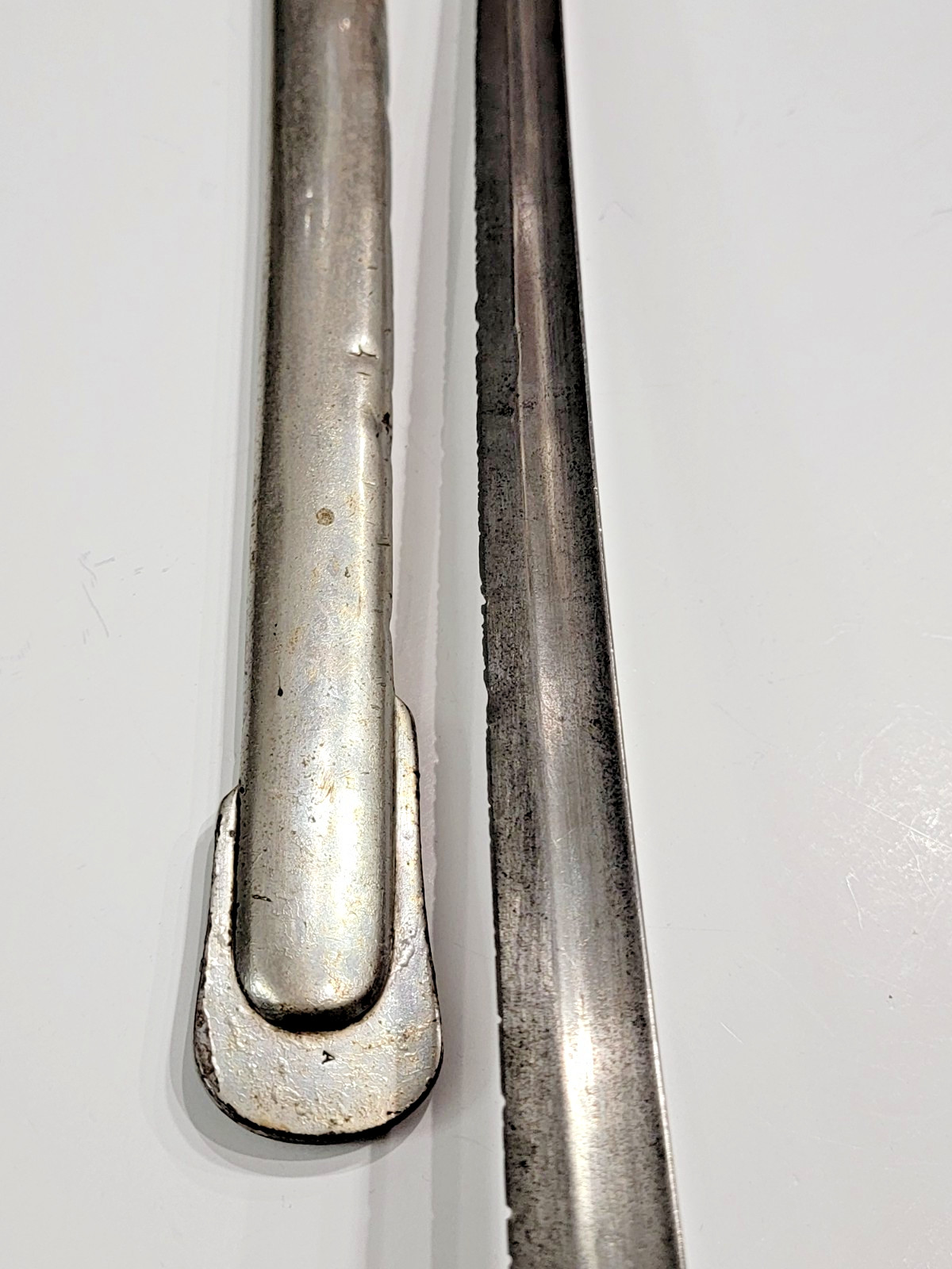 WWI US 1906 Experimental M1905 Ames AS Co Sword Officer Steel Scabbard