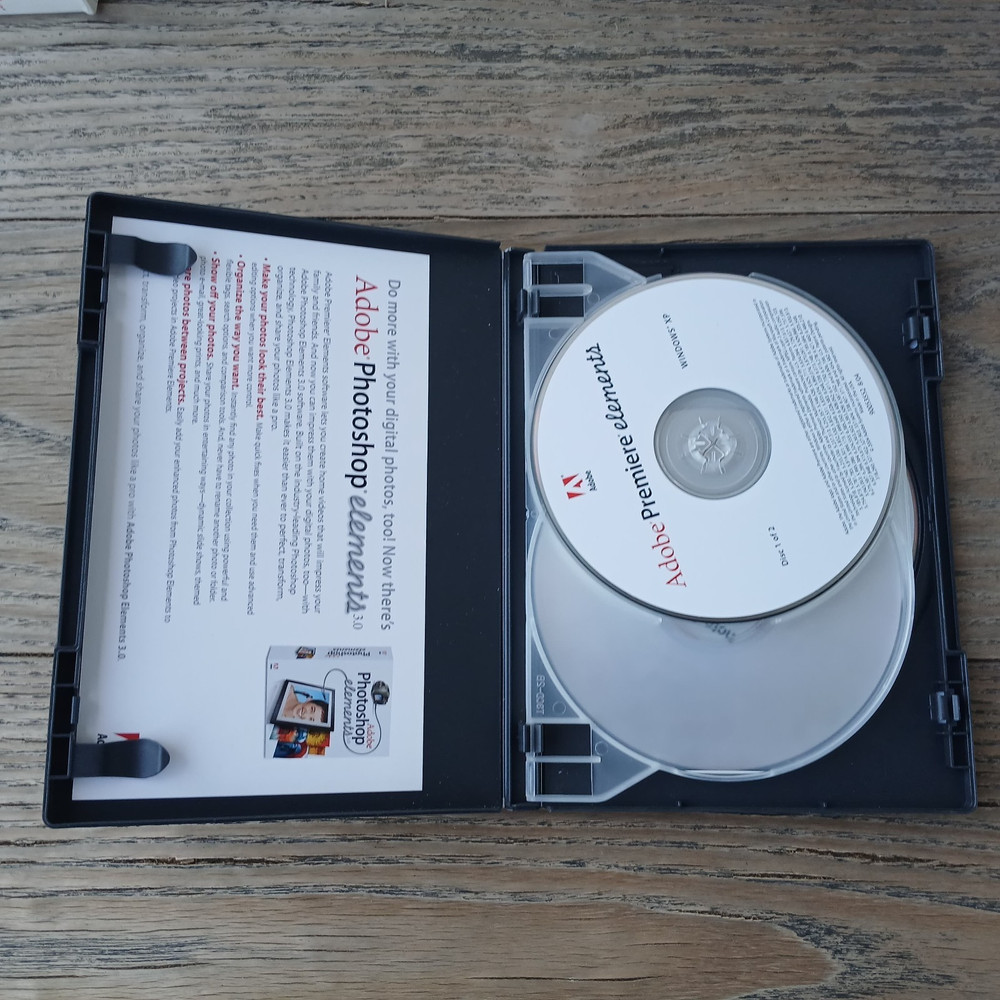 Adobe Premiere Elements for Windows XP PC CD-ROM Video Editing Software