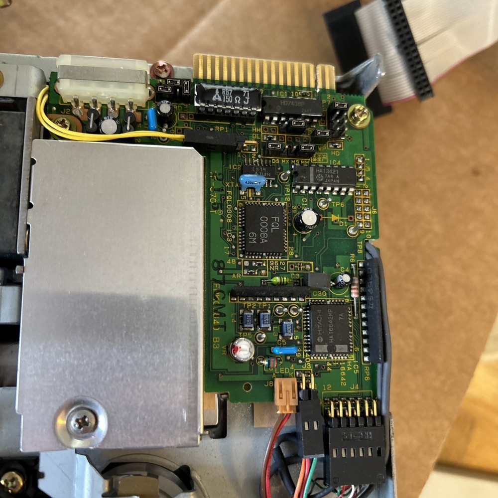 Panasonic JU-455-6 Floppy Drive 5.25" from Wang computers asis untested