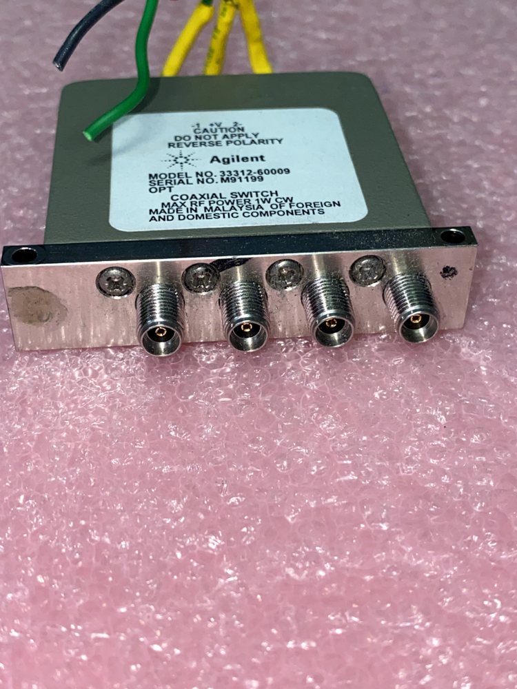 Agilent 33312-60009 Coaxial Switch